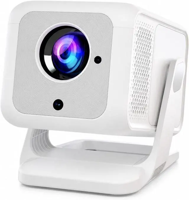 Main image of Mini Projector, Portable Projector 4K 420ANSI WiFi 6 Auto Android 11 Support Full HD 1080P Home Outdoor Cinema ,for Bedroom/Outdoor