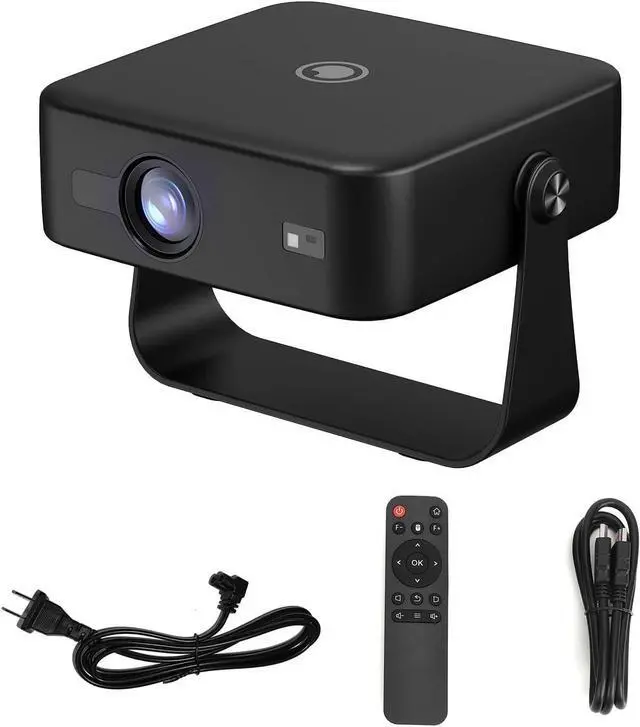 Main image of Mini Projector Home Projector Wireless 4K 300 ANSI Auto Focus Keystone Correction 90 Degree Rotatable 30 to 200 Inch Display with 14 for Home Indoor Theater (US Plug)
