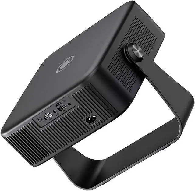 Alt view image 4 of 7 - Mini Projector Home Projector Wireless 4K 300 ANSI Auto Focus Keystone Correction 90 Degree Rotatable 30 to 200 Inch Display with 14 for Home Indoor Theater (US Plug)