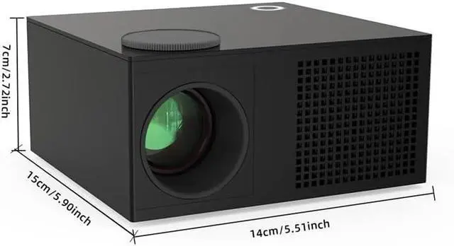 Alt view image 7 of 7 - Mini Projector LED Android 10 Supported 4K 1080P Video Beamer 4.0 Home Theater with