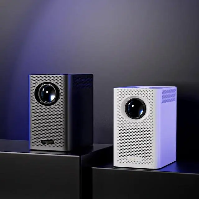Alt view image 2 of 5 - 1080P Android Projetor 400 Ansi Lumens Portable Projector Smart TV Home Beamer LED