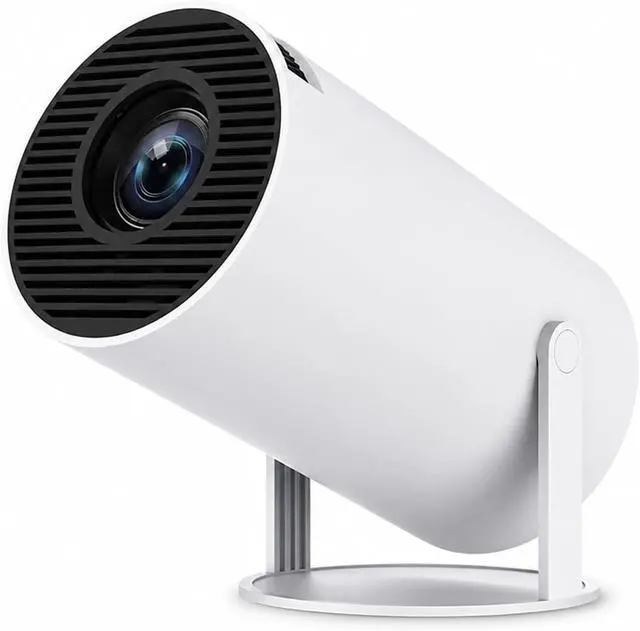 Alt view image 2 of 7 - Mini Projector Projector PRO 8K Android 14 Dual Wifi6 290ANSI 1080P 1280*720P for Movie Home Outdoor(Gray)