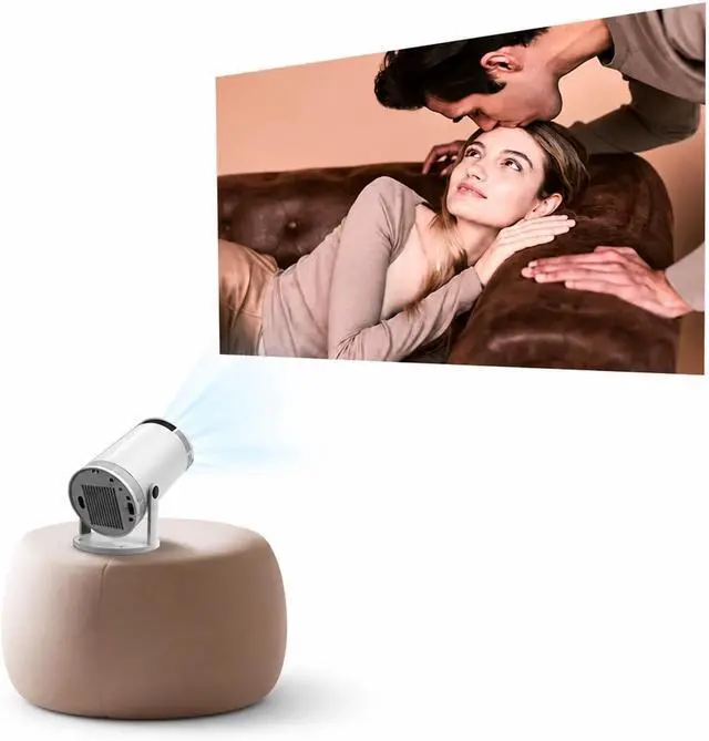 Alt view image 5 of 5 - Mini Projector Projector 4K Android 11 Wifi6 290ANSI Allwinner H713 BT5.0 1080P 1280*720P Cinema Outdoor Portable for Movie Home Outdoor