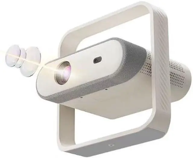 Alt view image 4 of 7 - Projector for Home Bedroom Ultra Clear 1080P Automatic Focusing