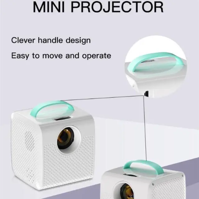 Main image of Automatic Projector for Home Bedroom Wall Projection Dormitory