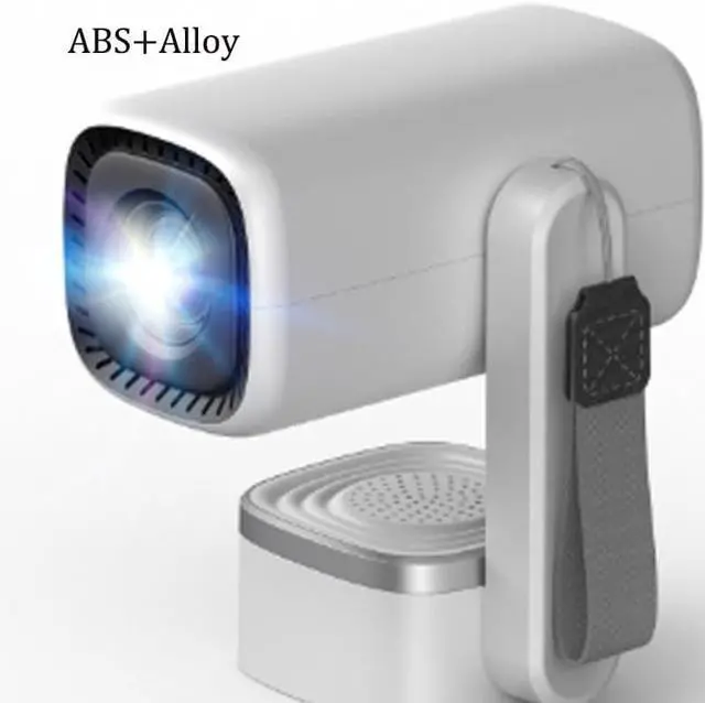 Alt view image 6 of 6 - Projector for Home Bedroom Wall Projection Screen Outdoor Camping Portable