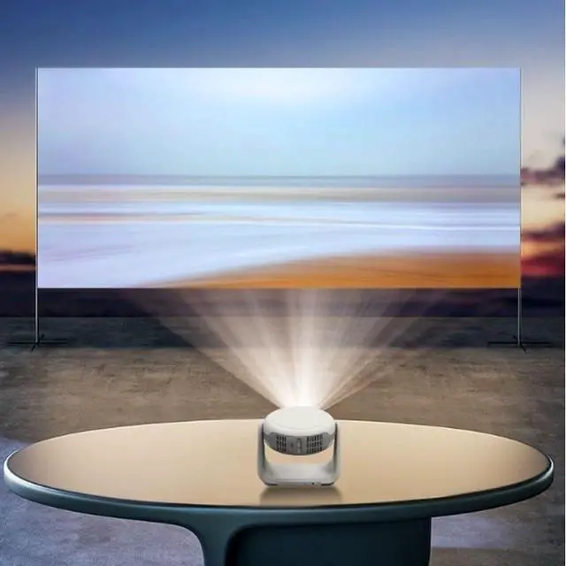 Alt view image 2 of 6 - Projector High Definition Home Camping Portable Outdoor