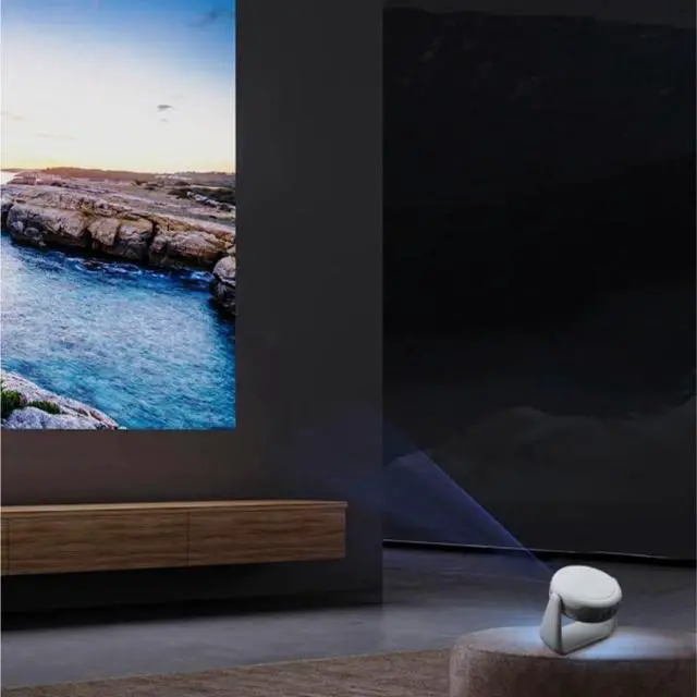Alt view image 4 of 6 - Projector High Definition Home Camping Portable Outdoor
