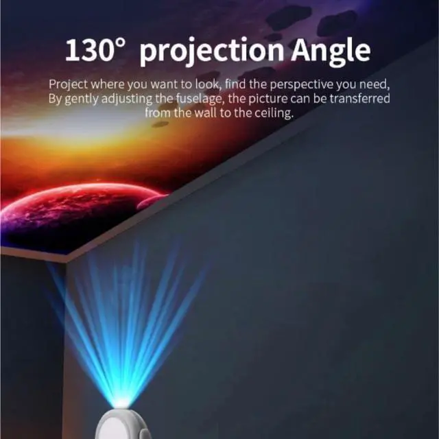 Alt view image 6 of 6 - Projector High Definition Home Camping Portable Outdoor
