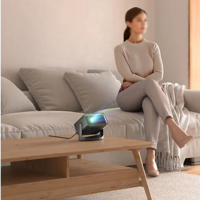 Main image of High Definition Portable Projector 4K Multi Screen Automatic Beamer with Auto Tilt Function