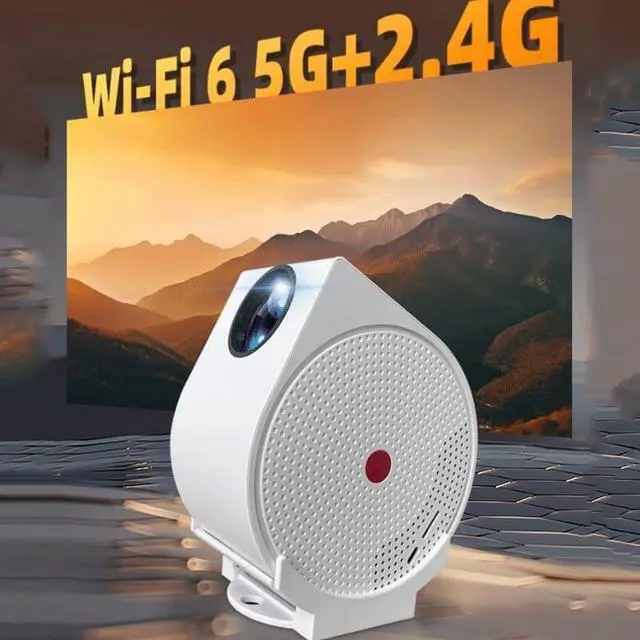 Alt view image 3 of 7 - High Definition Projector Portable Home Smart