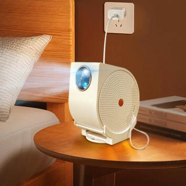 Alt view image 2 of 7 - High Definition Projector Portable Home Smart