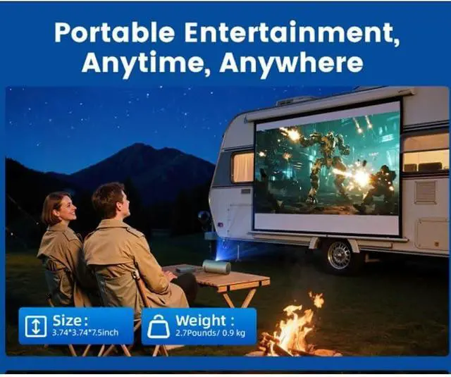 Main image of Projector Q8 Ultra Home Outdoor Portable Wall Wireless