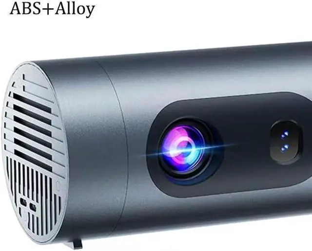 Alt view image 6 of 6 - Projector Q8 Ultra Home Outdoor Portable Wall Wireless