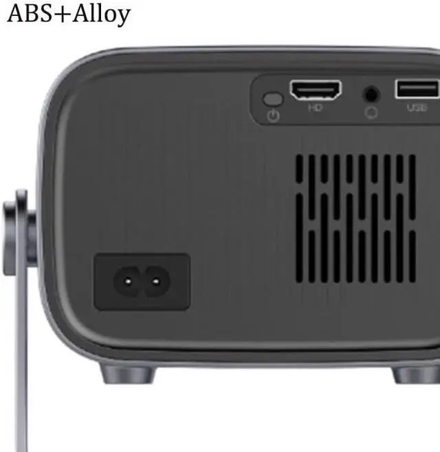 Alt view image 5 of 6 - Projector for Home Use 4K High Definition WiFi Enabled Smart Cinema Portable