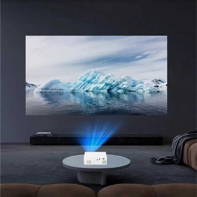 Alt view image 4 of 7 - Home Projector Portable for Household Use Wired Simultaneous Projection Device