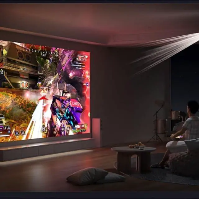 Alt view image 5 of 6 - Projector Wall Mounted Tube for Bedrooms Home Dormitories