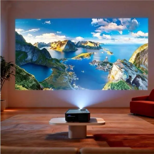 Alt view image 2 of 6 - Projector Full D Portable for Home