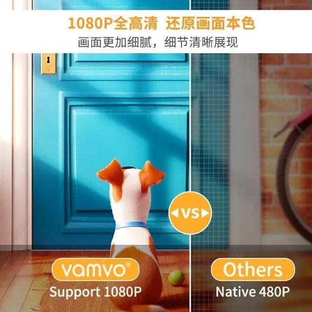 Alt view image 2 of 4 - Projector Home Use High Definition 1080P Portable Suitable for Indoor Outdoor