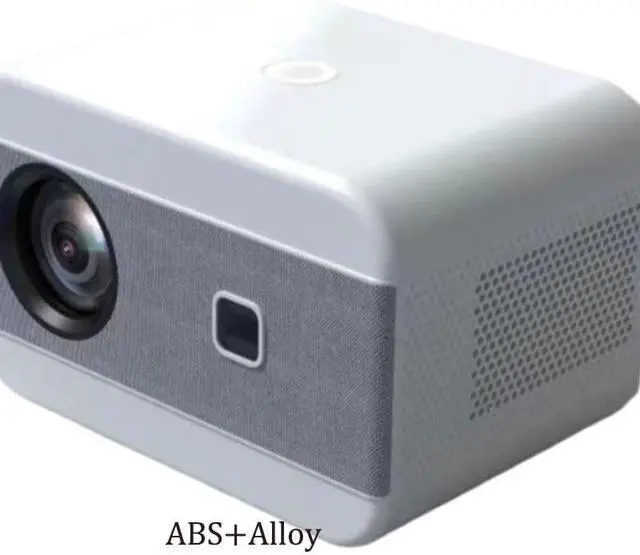 Alt view image 5 of 5 - Projector Electric Focusing 1080P Home Office Bedroom Wall Projection for Family 4K