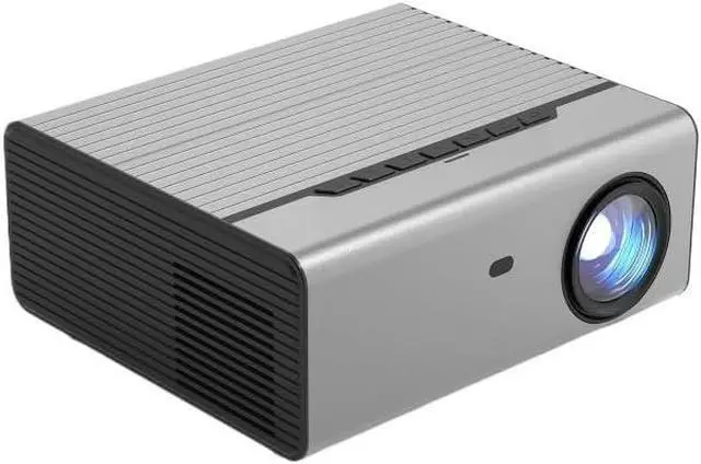 Alt view image 4 of 7 - High Resolution 1080P Shared Screen LCD Projector for Home Office Use