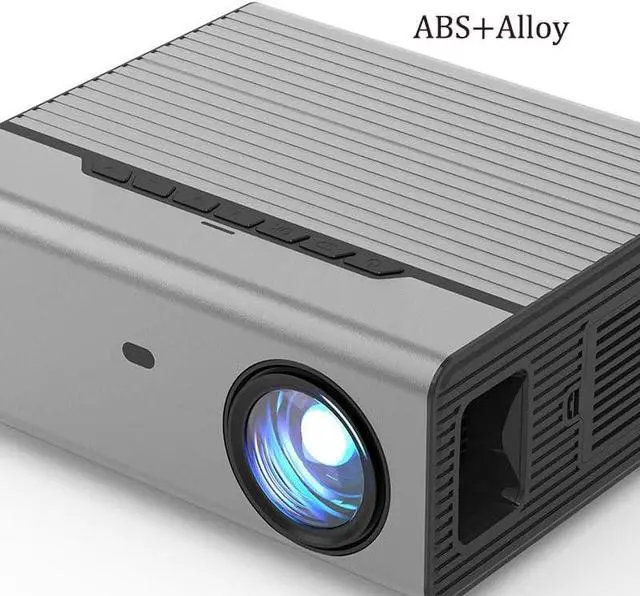 Alt view image 7 of 7 - High Resolution 1080P Shared Screen LCD Projector for Home Office Use