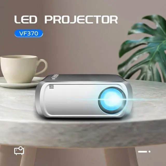 Alt view image 3 of 6 - Home Screen Projection Device Outdoor Portable Projector
