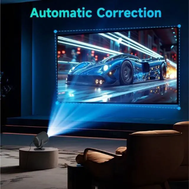 Alt view image 4 of 7 - Projector with 720P Simultaneous Projection Portable
