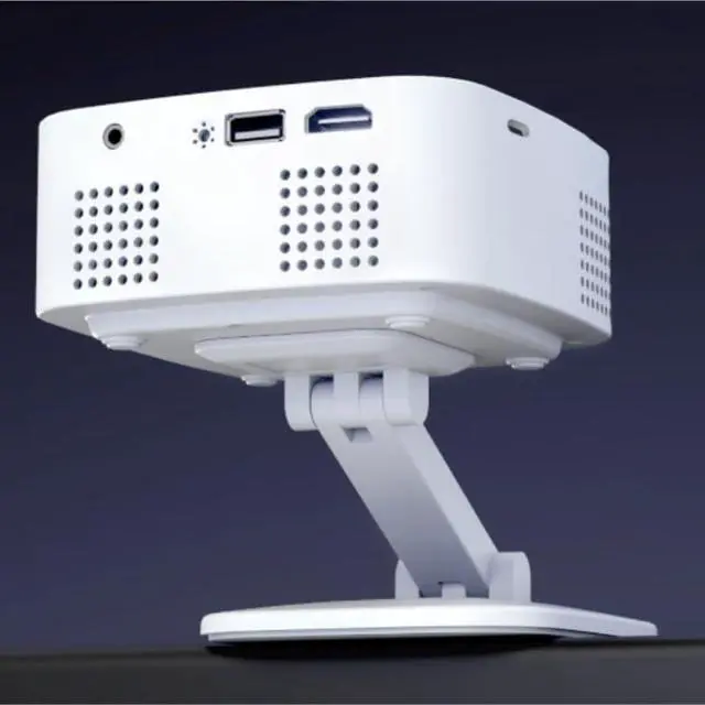 Alt view image 7 of 7 - Projector for Home Bedroom Wall Projection Portable Simultaneous Screen Machine