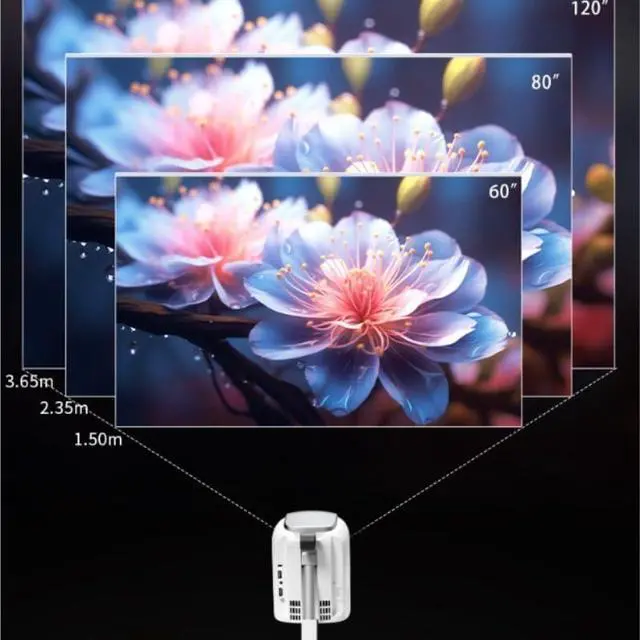 Alt view image 2 of 5 - Projector Hidden Stand for Home High Definition Screen Projection