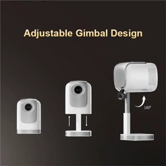Alt view image 4 of 5 - Projector Hidden Stand for Home High Definition Screen Projection