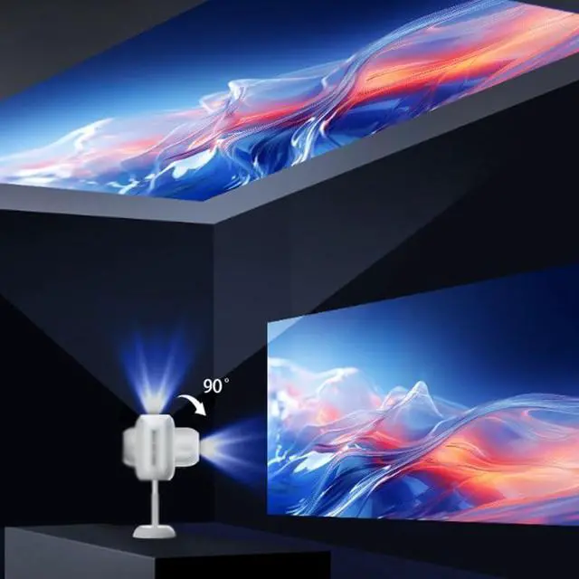 Alt view image 2 of 5 - Projector Concealed Stand for Home Use High Definition Screen Projection