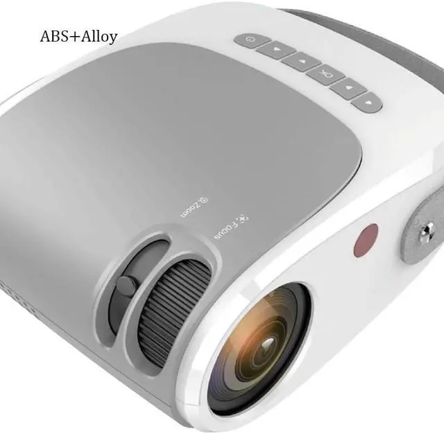 Alt view image 6 of 7 - Home Portable Smart High Definition Trapezoidal Theater Projector