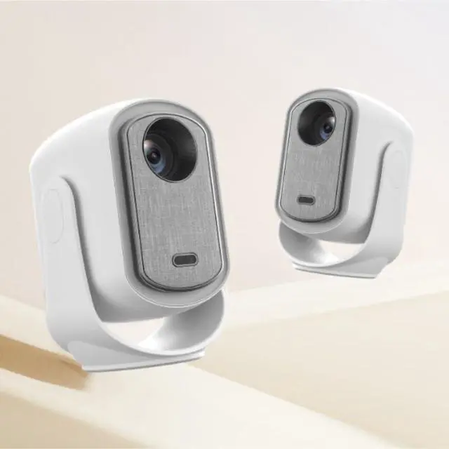 Alt view image 2 of 6 - Projector for Home Use with 4K Clear 1080P Multi Screen Correction Portable