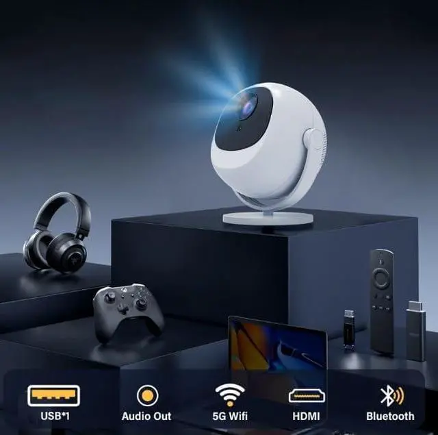 Alt view image 5 of 6 - Sphere Projection Machine Focusing High Definition Projector