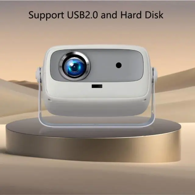Alt view image 2 of 7 - Projector for Home Use with Portable