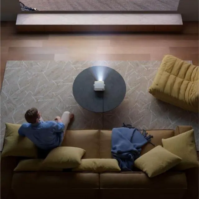 Alt view image 3 of 7 - Projector High Definition Multi Screen Home Bedroom 720P