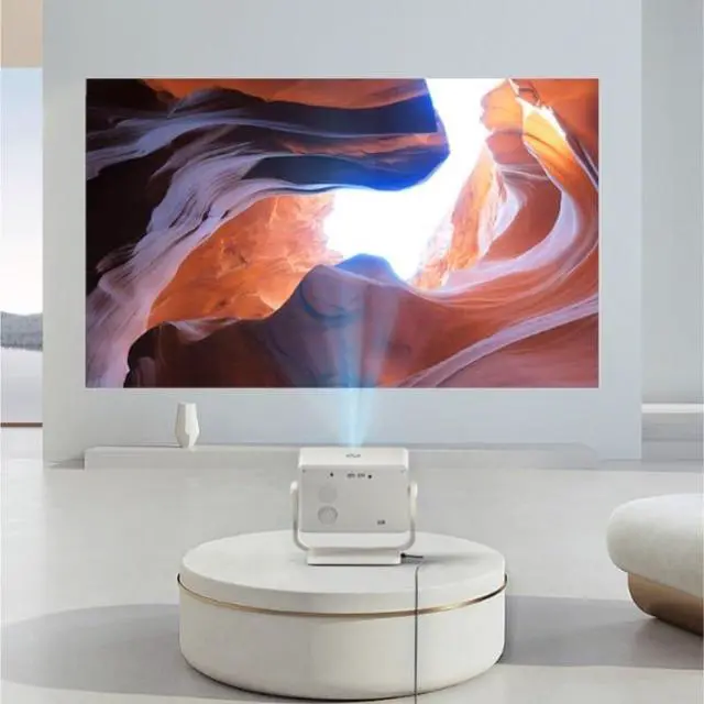 Alt view image 2 of 6 - Portable Projector 4K High Definition 1080P Autofocus Intelligent Home