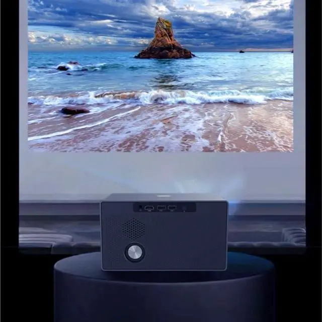 Alt view image 4 of 6 - Home Projector 4K High Definition 1080P Office Wall Mounted Cinema Level