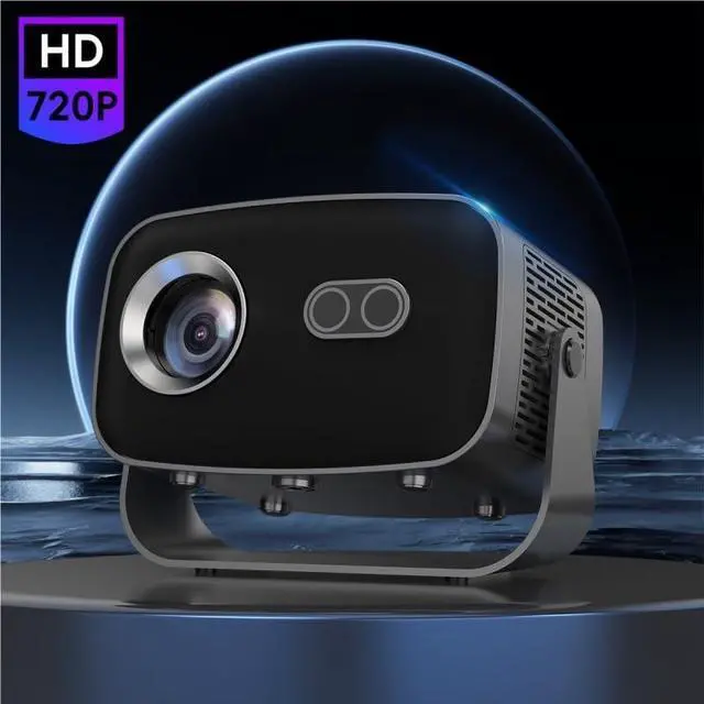 Alt view image 3 of 6 - 100 Projector Wi Fi High Definition for Home Use Desktop Portable
