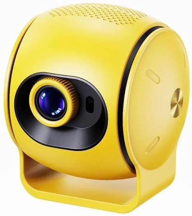 Alt view image 5 of 6 - Projector 1080P 4K Home Outdoor Portable Short