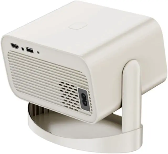 Alt view image 2 of 5 - Mini Projector, Auto 900ANSI 4K Projector 8K Native 1080P With Wifi6 BT5.4 Portable Outdoor ,Indoor & Outdoor Use