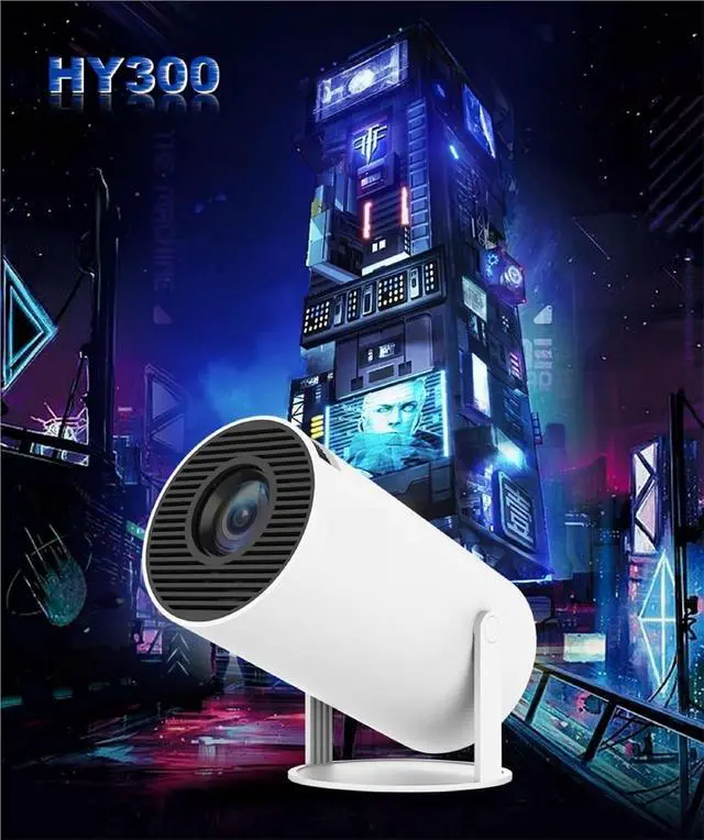 Alt view image 2 of 5 - Mini Projector, Projector PRO 4K Wifi6 BT5.0 1080P 1280*720P Home Cinema Outdoor Projetor ,Indoor & Outdoor Use