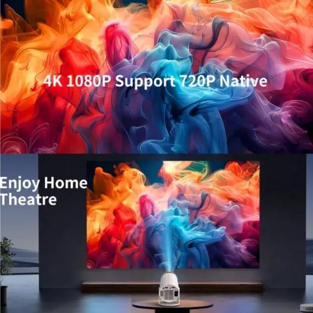 Main image of Portable Home Bedroom High Definition Outdoor Projector Wireless Multi Screen Projection Machine