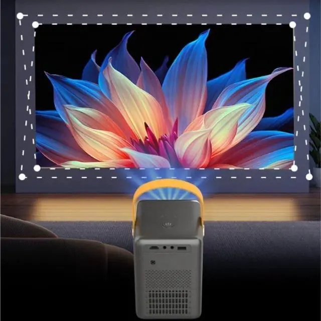Alt view image 4 of 7 - High Definition Portable Open Frame V2 Projector for Home Bedrooms Dormitories Theaters