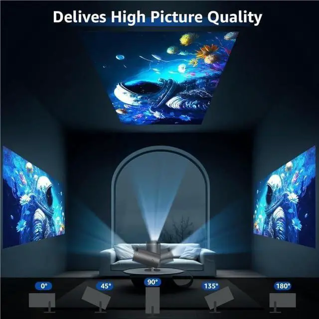 Main image of Projector High Definition Cinema Projection Screen for Leisure Entertainment