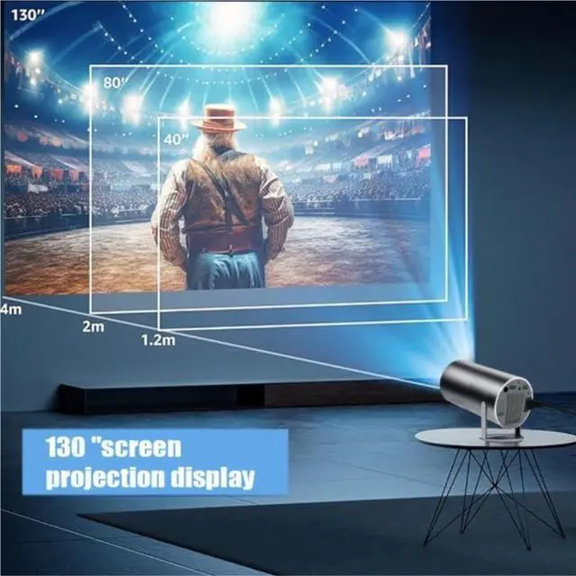 Alt view image 4 of 6 - Projector High Definition Cinema Projection Screen for Leisure Entertainment