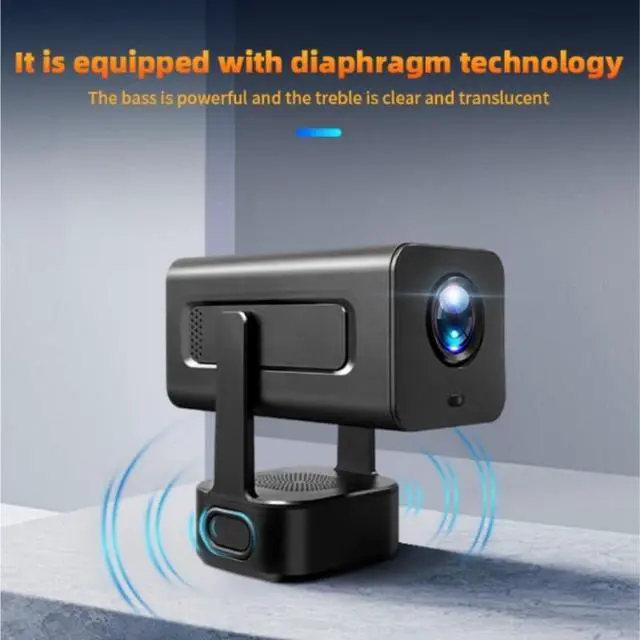 Alt view image 3 of 7 - Home Projector with High Definition Intelligent Theater System