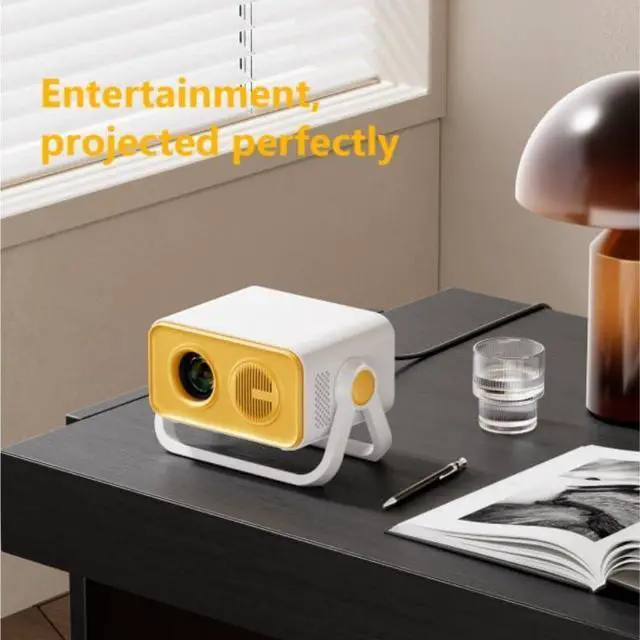 Alt view image 6 of 6 - Projector High Definition Wireless Multi Screen Home Bedroom 720P