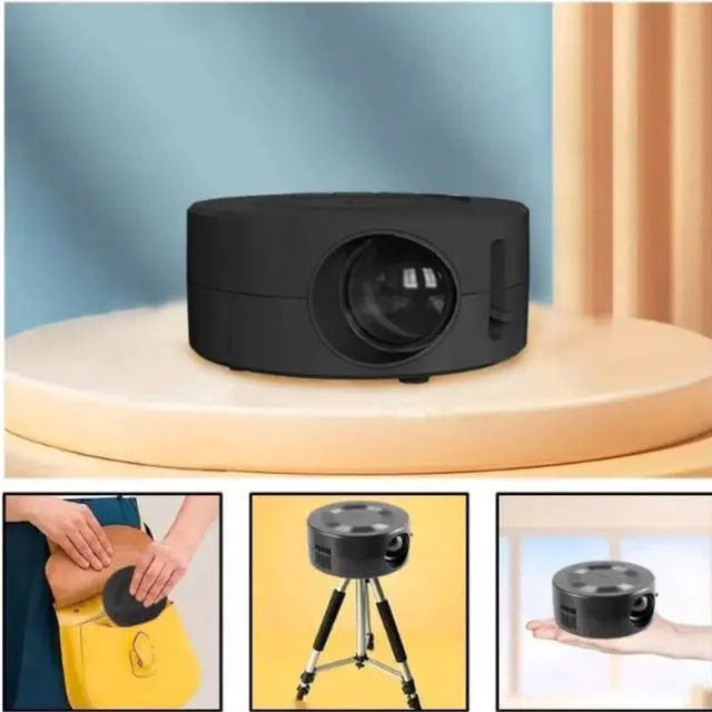 Alt view image 3 of 7 - Home Projector Portable High Definition